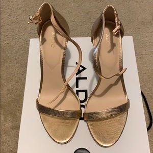 Also rose gold heels